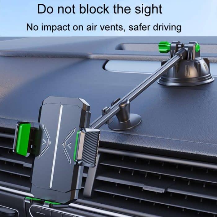 Extended Bendable Hose Car Phone Holder Windshield Dashboard Large Suction Cup Navigation Bracket – Bild 9
