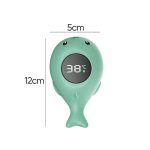 IPX7 Waterproof Cartoon Whale Color LED Screen Smart Water Thermometer Baby Bath Thermometer – Bild 2