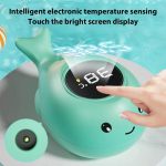 IPX7 Waterproof Cartoon Whale Color LED Screen Smart Water Thermometer Baby Bath Thermometer – Bild 3