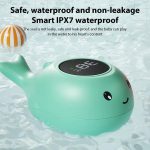 IPX7 Waterproof Cartoon Whale Color LED Screen Smart Water Thermometer Baby Bath Thermometer – Bild 6