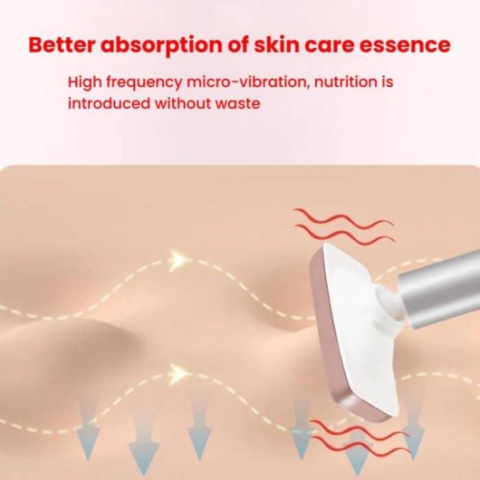 Red Light Facial Wand Eye Neck Massager With Vibrating for Lifting, Dark Circle Reduction – Bild 5