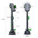 Extended Car Mechanical Arm Telescopic Cell Phone Holder Car Windshield Dashboard Large Suction Cup Navigation Mount – Bild 3