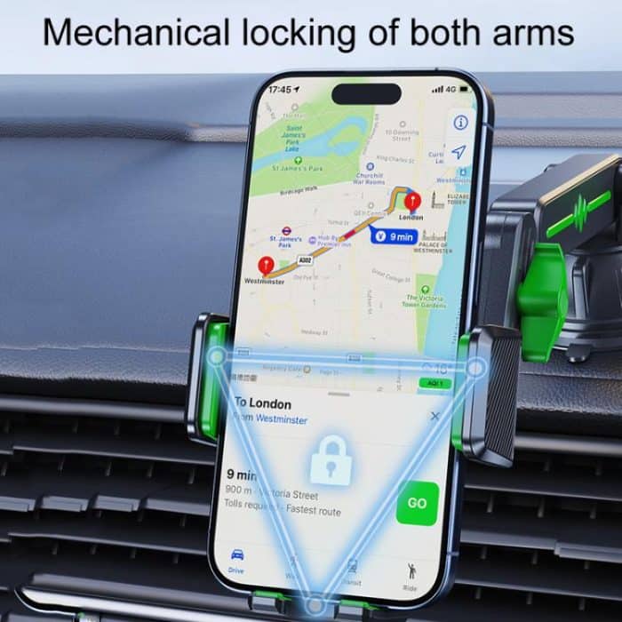 Extended Car Mechanical Arm Telescopic Cell Phone Holder Car Windshield Dashboard Large Suction Cup Navigation Mount – Bild 7