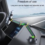 Extended Car Mechanical Arm Telescopic Cell Phone Holder Car Windshield Dashboard Large Suction Cup Navigation Mount – Bild 10