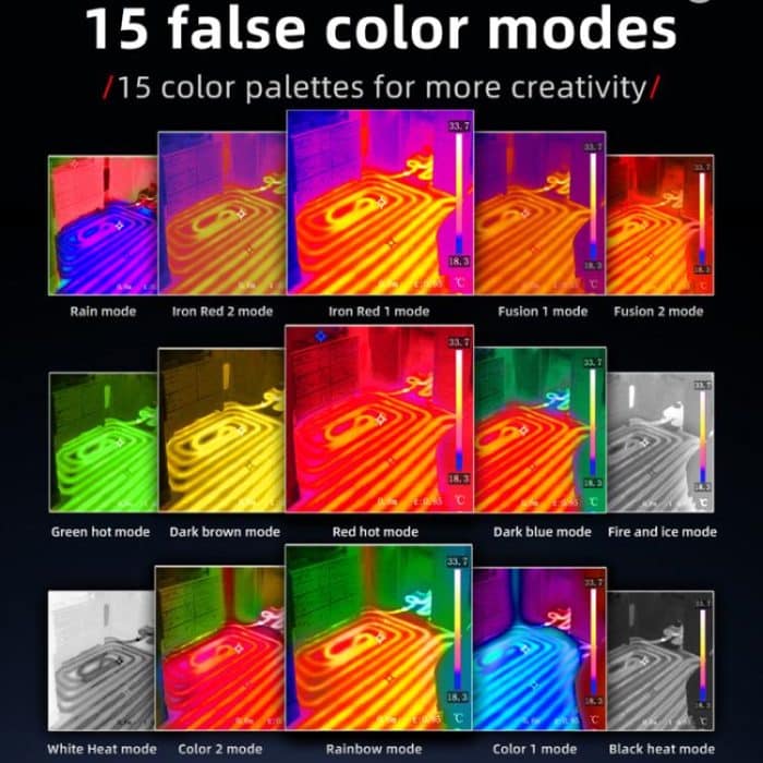 Thermal Imager Multimeter Handheld Touch Screen High Accuracy Thermometer, BSIDE SH7 Standard, BSIDE SH7 Standard+Flexible Coil, BSIDE SH7 Standard+Macro Lens, BSIDE SH7 Standard+Macro Lens+Flexible Coil – Bild 9