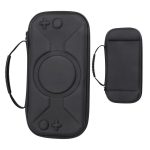 For Nintendo Switch 2 Storage Bag Portable O-Pattern Handbag, O-Pattern PU Black, O-Pattern Fabric Gray – Bild 8