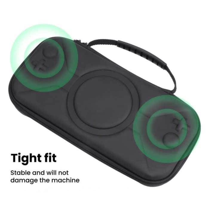 For Nintendo Switch 2 Storage Bag Portable O-Pattern Handbag, O-Pattern PU Black, O-Pattern Fabric Gray – Bild 6