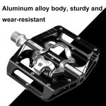 RACEWORK M215 Bicycle Lock Pedal To Flat Pedal Aluminum Alloy SPD Clipless Pedal – Bild 4