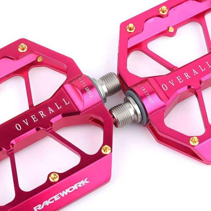 RACEWORK D029 CNC Triple Bearing Hollow Anti-slip Bicycle Pedals – Bild 6