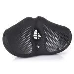 FMFXTRA Thickened Bicycle Saddle Mountain Bike Shaped Saddle, Black, Brown, Black+Tail Light, Brown+Tail Light