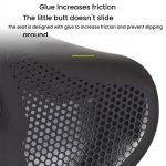 FMFXTRA Thickened Bicycle Saddle Mountain Bike Shaped Saddle, Black, Brown, Black+Tail Light, Brown+Tail Light – Bild 5