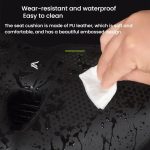 FMFXTRA Thickened Bicycle Saddle Mountain Bike Shaped Saddle, Black, Brown, Black+Tail Light, Brown+Tail Light – Bild 9