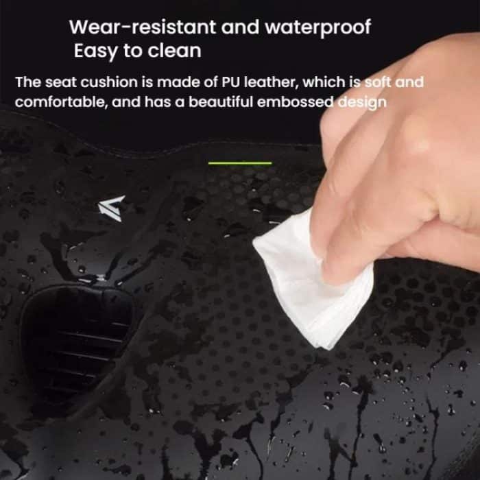 FMFXTRA Thickened Bicycle Saddle Mountain Bike Shaped Saddle, Black, Brown, Black+Tail Light, Brown+Tail Light – Bild 9