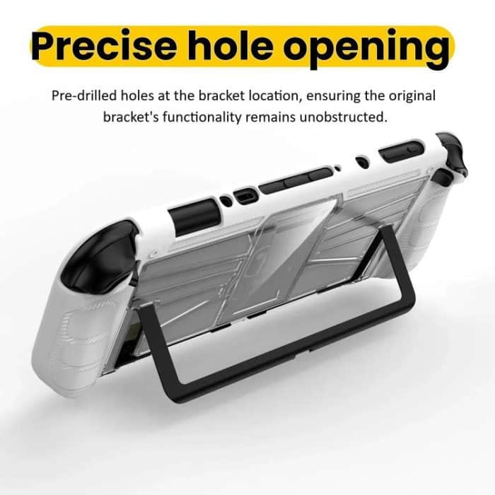 For Nintendo Switch 2 Game Console TPU + PC One-piece Case Shockproof Shell, TPU + PC One-piece Case Black, TPU + PC One-piece Case White – Bild 3