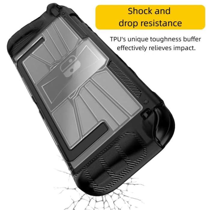 For Nintendo Switch 2 Game Console TPU + PC One-piece Case Shockproof Shell, TPU + PC One-piece Case Black, TPU + PC One-piece Case White – Bild 4