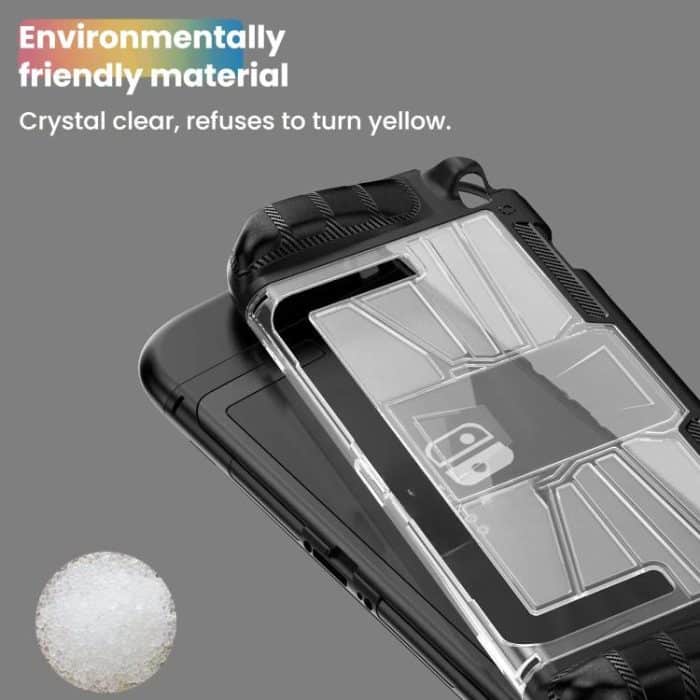 For Nintendo Switch 2 Game Console TPU + PC One-piece Case Shockproof Shell, TPU + PC One-piece Case Black, TPU + PC One-piece Case White – Bild 7