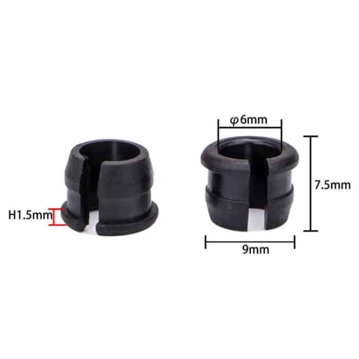 ZTTO Bicycle Schrader To Presta Rim Adapter Mountain Road Bike Valve Conversion Sleeve, 10pcs – Bild 3