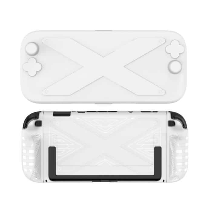 For Nintendo Switch 2 PC + TPU Split Cover With Panel Set Protective Shell, PC + TPU Panel Black, PC + TPU Panel White – Bild 2