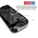 For Nintendo Switch 2 PC + TPU Split Cover With Panel Set Protective Shell, PC + TPU Panel Black, PC + TPU Panel White – Bild 6