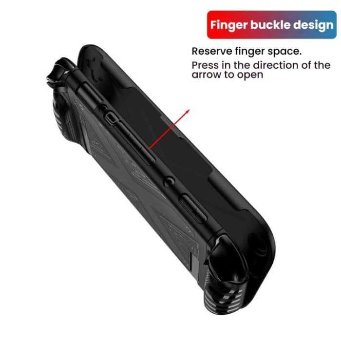 For Nintendo Switch 2 PC + TPU Split Cover With Panel Set Protective Shell, PC + TPU Panel Black, PC + TPU Panel White – Bild 7