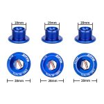 2pcs ZTTO Bicycle Aluminum Alloy Crank Cover Mountain Bike Crank Screws, M18 Black, M18 Red, M18 Blue, M19 Black, M19 Red, M19 Blue, M20 Black, M20 Red, M20 Blue – Bild 3