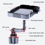 Car 360 Degree Rotating Dining Tray Auto Adjustable Cell Phone Holder, Small, Medium, Large – Bild 3