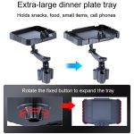 Car 360 Degree Rotating Dining Tray Auto Adjustable Cell Phone Holder, Small, Medium, Large – Bild 4