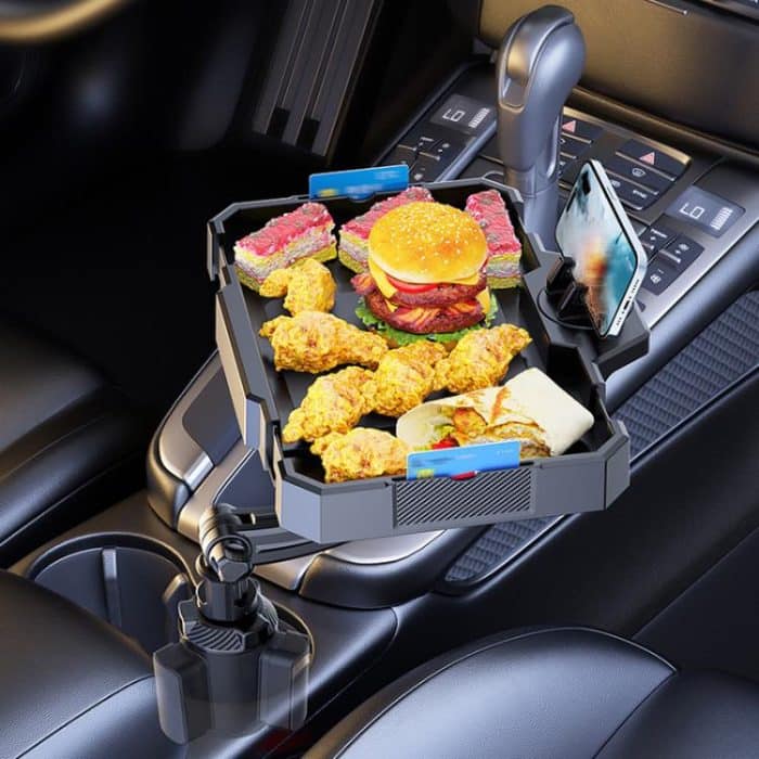 Car 360 Degree Rotating Dining Tray Auto Adjustable Cell Phone Holder, Small, Medium, Large – Bild 9