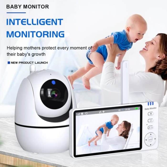 5 inch 1080P HD Baby Watcher Baby Monitor Camera, US Plug, EU Plug, UK Plug, AU Plug – Bild 2