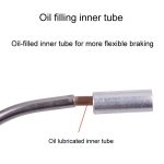 5sets ZTTO Bicycle V Brake Bend Accessories Brake Cable Dust Protective Cover, 4pcs / Set – Bild 3