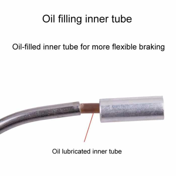 5sets ZTTO Bicycle V Brake Bend Accessories Brake Cable Dust Protective Cover, 4pcs / Set – Bild 3