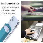 Elastic Lycra Phone Back Sticker Card Holder Secure Card Pocket with No Residue Removal – Bild 5