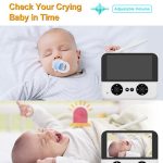 4.3 Inch IPS HD Display 720P Baby Monitor, US Plug, EU Plug, UK Plug, AU Plug – Bild 11