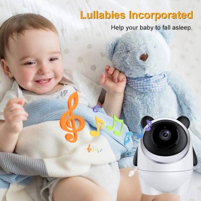 4.3 Inch IPS HD Display 720P Baby Monitor, US Plug, EU Plug, UK Plug, AU Plug – Bild 9
