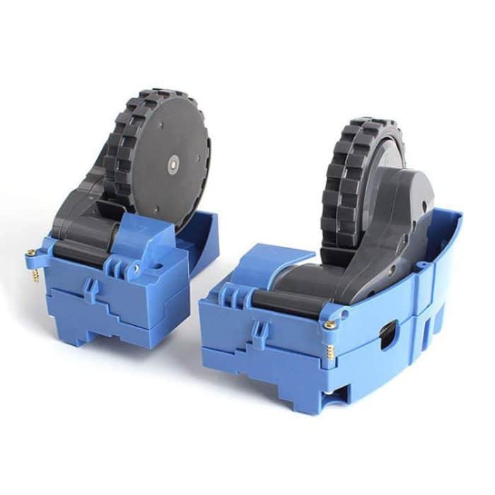 For IRobot Roomba 5/6/7/8/9 Series Walking Wheels Vacuum Cleaner Accessories, Left+Right Wheel-Blue, Left Wheel-Blue, Right Wheel-Blue, Left+Right Wheel-Black, Left Wheel-Black, Right Wheel-Black – Bild 1
