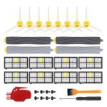 For IRobot Roomba 800/900 Series Vacuum Cleaner Accessories Main Brush Filter Side Brush, 23pcs /Set