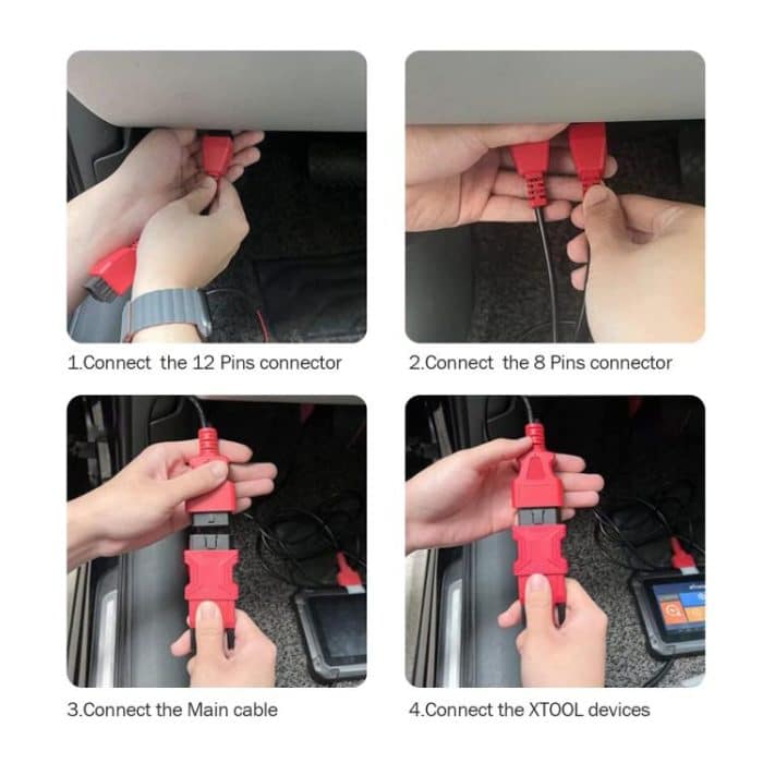 Xtool FCA 12+8 Connector Cable Adapter For Chry – Bild 6