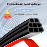 Three-layer Eight-hole Car Door Seam Waterproof Sealing Sound Insulation Strip, For Car Door 5m – Bild 5