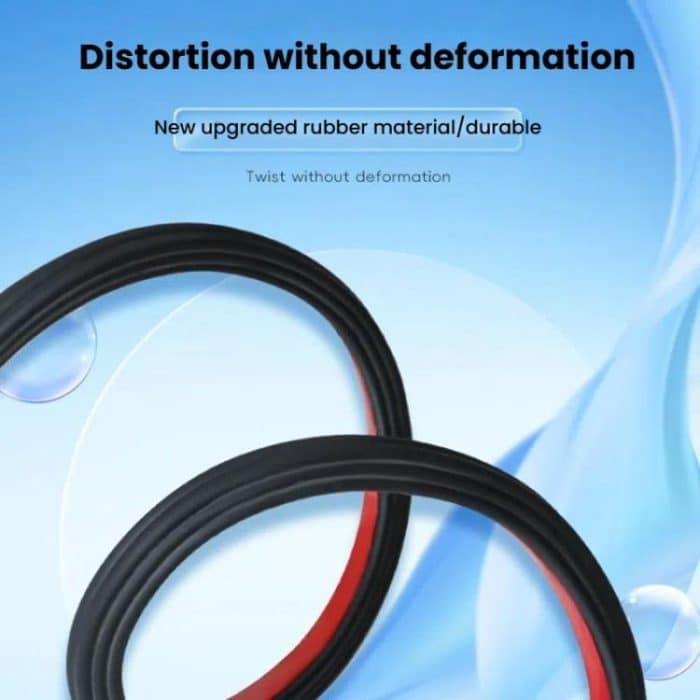 Three-layer Eight-hole Car Door Seam Waterproof Sealing Sound Insulation Strip, For Car Door 5m – Bild 7