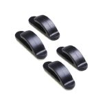 4pcs / Set Multifunctional Simple Hidden Car Seat Sticky Hooks