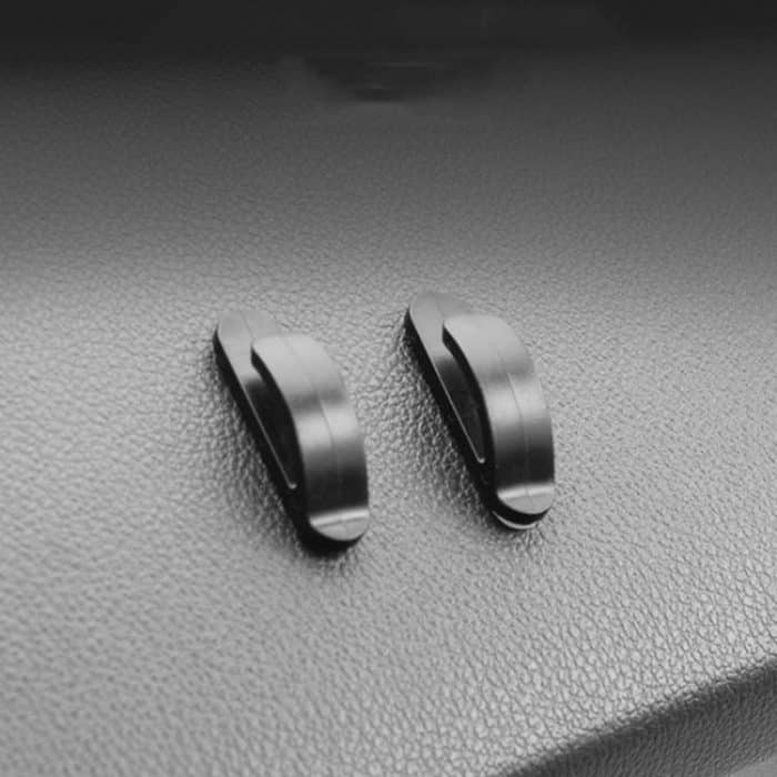 4pcs / Set Multifunctional Simple Hidden Car Seat Sticky Hooks – Bild 2