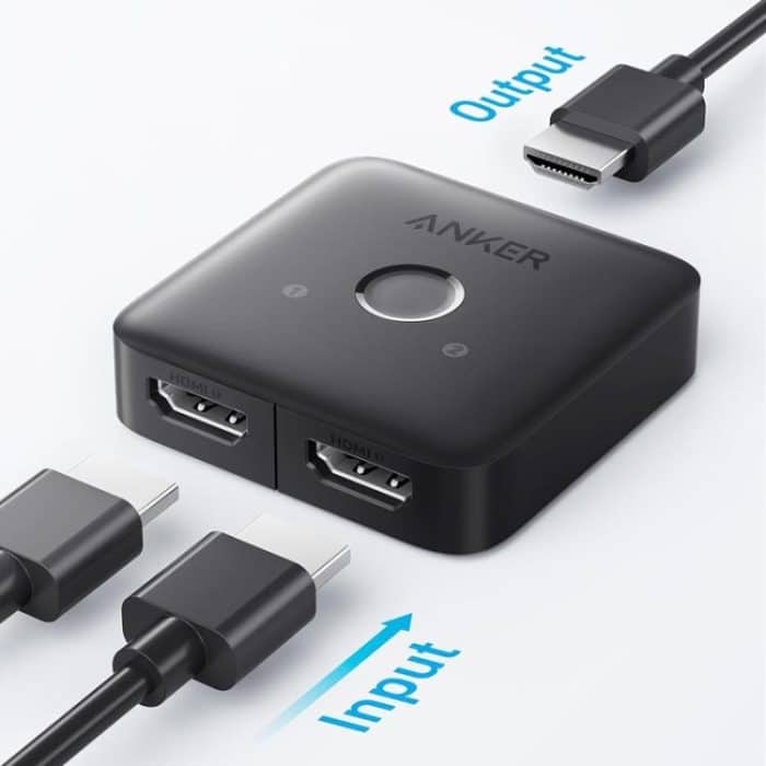 ANKER A83H1 4K 2 Into 1 Out Docking Station HDMI Converter, A83H1 – Bild 2