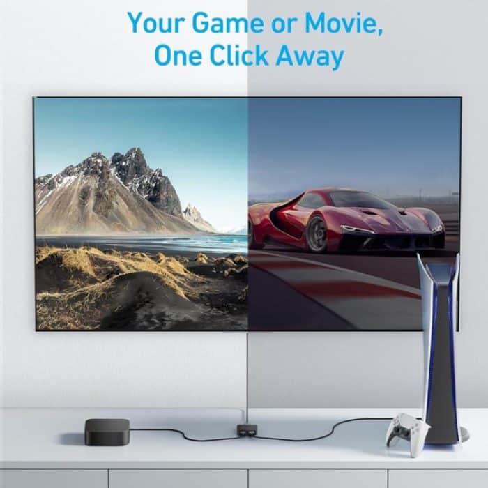 ANKER A83H1 4K 2 Into 1 Out Docking Station HDMI Converter, A83H1 – Bild 7