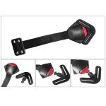 Universal Auto Kindersitz Zubehör Standard Fünf-Punkt Snap-Clad Mit Schloss Schnalle ISOFIX Interface, Style 2 – Bild 2