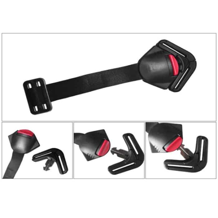 Universal Auto Kindersitz Zubehör Standard Fünf-Punkt Snap-Clad Mit Schloss Schnalle ISOFIX Interface, Style 2 – Bild 2