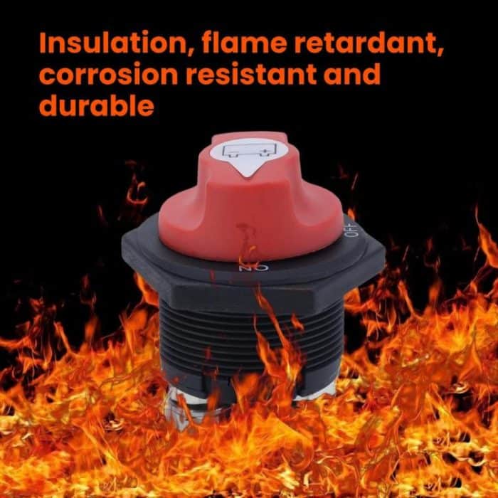 200A DC Brass Conductive RV Yacht Leak-proof Battery Switch – Bild 3