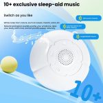 HE-B003 Portable Soothing Baby White Noise Night Light Sleep Instrument – Bild 4