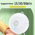 HE-B003 Portable Soothing Baby White Noise Night Light Sleep Instrument – Bild 5