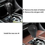 For Toyota / Lexus Thread 8mm Universal Car Auto Shift Shifter Handball, Black – Bild 4