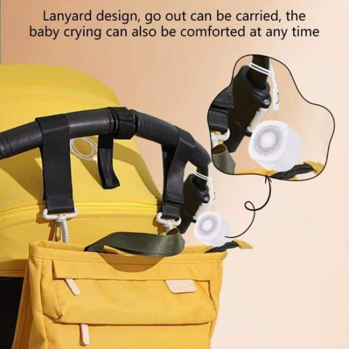 LT010 7-color Breathing Light Baby White Noise Sleep Device Portable Sleep Aid – Bild 5